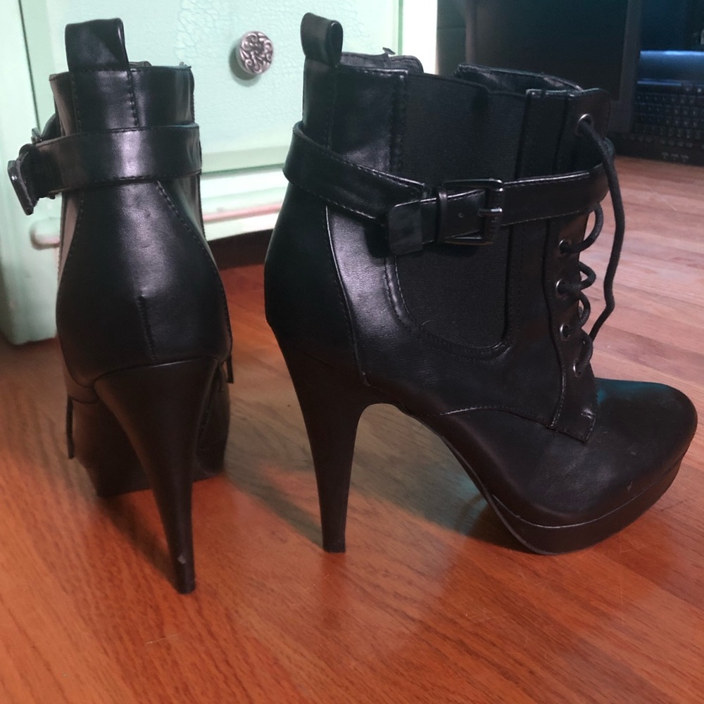 Black booties!